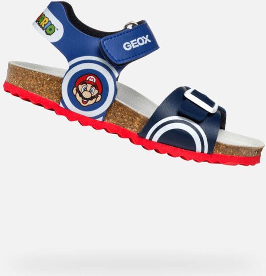 GEOX GHITA TIENERS Sandalen KONINGSBLAUW MARINEBLAUW