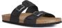 Geox Slippers in zwart voor Heren U Sandale Ghit A B - Thumbnail 1