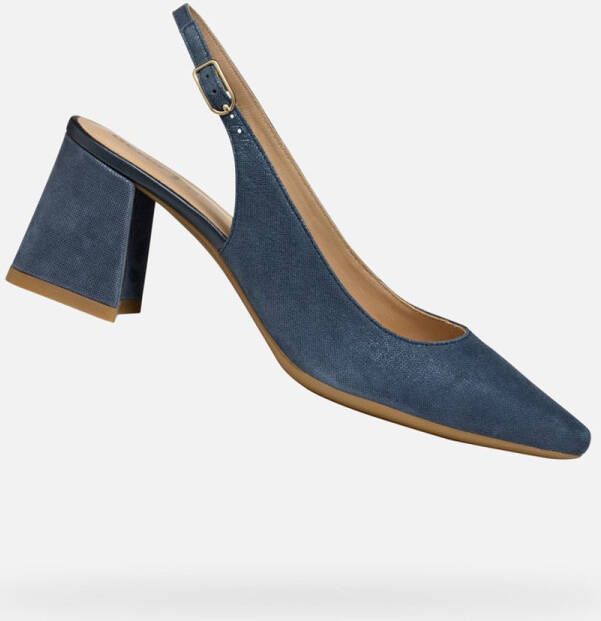 GEOX GISELDA DAMES Pumps DONKER DUIFBLAUW