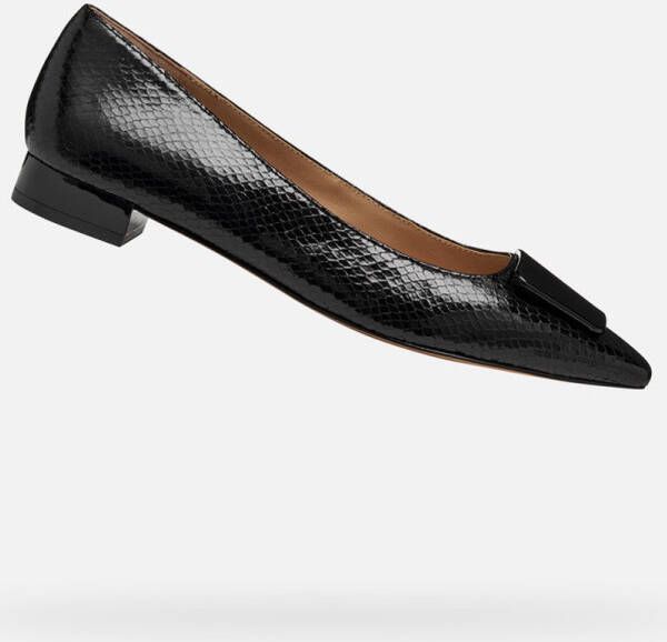 GEOX GISELDA15 DAMES Ballerina's ZWART