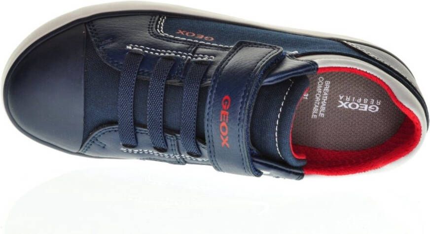 GEOX Gisli Donkerblauwe Sneaker Met Beschermende Neus