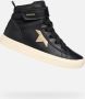 GEOX GISLI MEISJES Sneakers ZWART CHAMPAGNE - Thumbnail 1