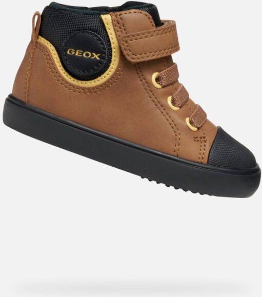 GEOX GISLI PEUTERJONGENS Sneakers TABAK ZWART - Foto 3