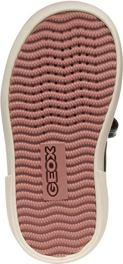 GEOX GISLI PEUTERMEISJES Sneakers ZWART OUDROZE