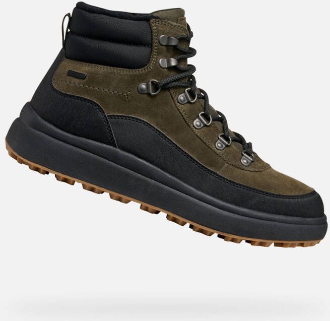 GEOX GRANITO + GRIP ABX HEREN MILITAIR GROEN ZWART