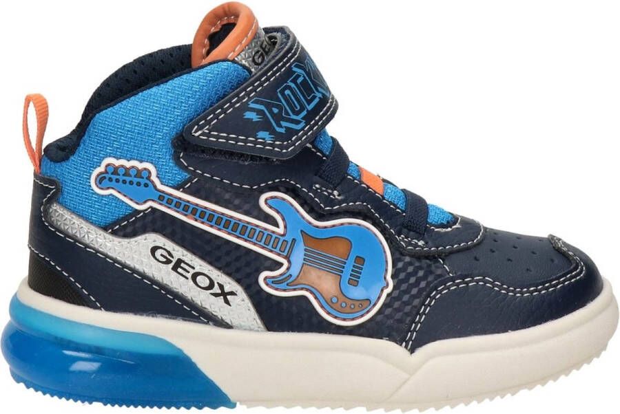 GEOX Skechers Gray Boy jongens sneaker Blauw - Schoenen.nl