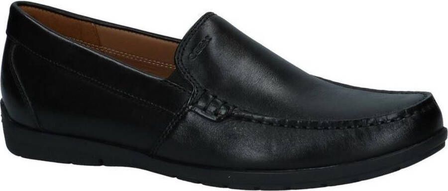 GEOX U 34r1 C Mocassins Heren Zwart;Zwarte 9999 -Black