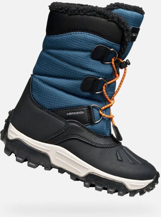 GEOX HIMALAYA ABX TIENERS DENIM ZWART