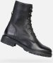 Geox Veterlaarsjes D HOARA blokhak veterschoenen met binnenrits - Thumbnail 1