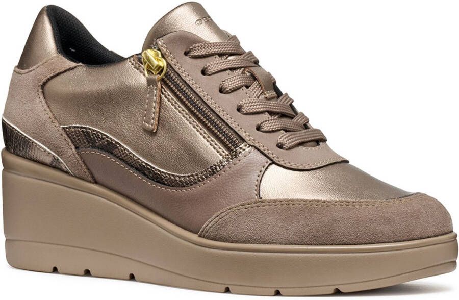 GEOX Ilde Schoenen Zonder Veters Bruin Vrouw