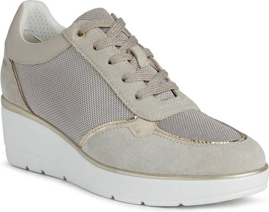 GEOX Ilde Sneakers Light Taupe Beige Dames