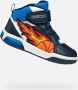 GEOX INEK JONGENS Sneakers MARINEBLAUW LICHTBLAUW - Thumbnail 1