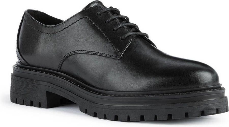 Geox Zwarte Formele Business Schoenen voor Vrouwen