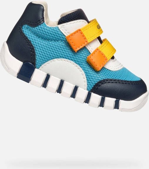 GEOX IUPIDOO PEUTER Sneakers BLAUW MARINEBLAUW