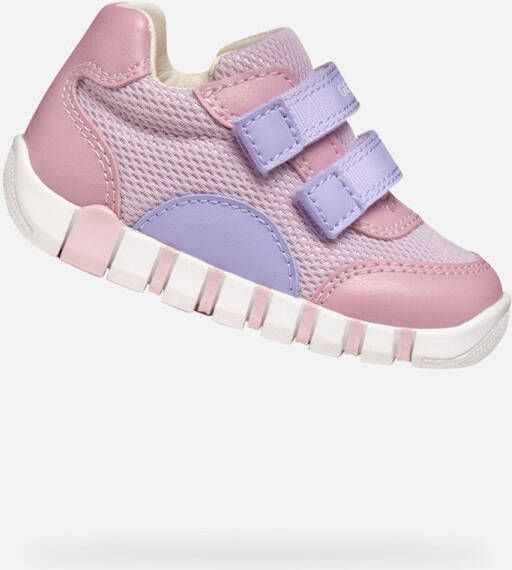 GEOX IUPIDOO PEUTER Sneakers ROZE LILA