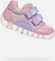 GEOX IUPIDOO PEUTER Sneakers ROZE LILA - Thumbnail 1