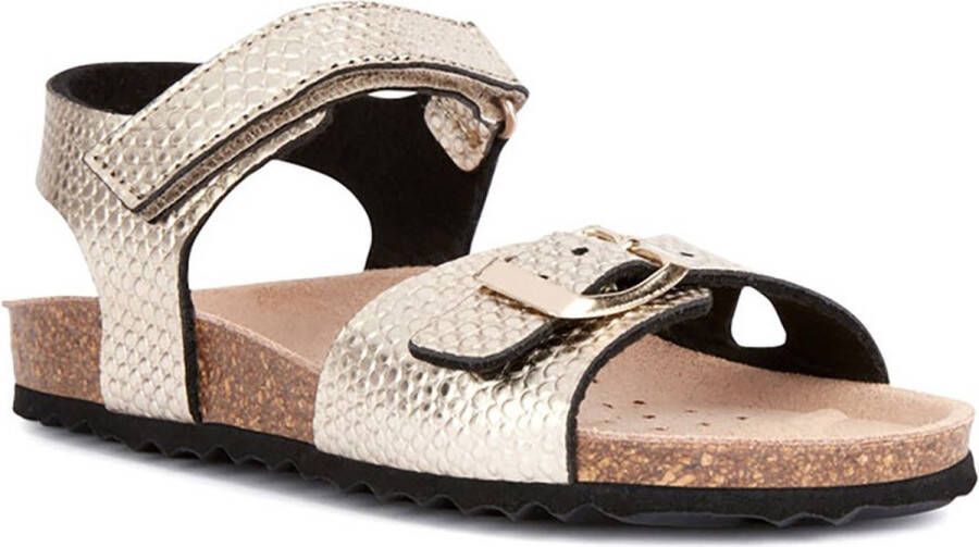 GEOX J Adriel C Junior Sandalen Goud Jongen