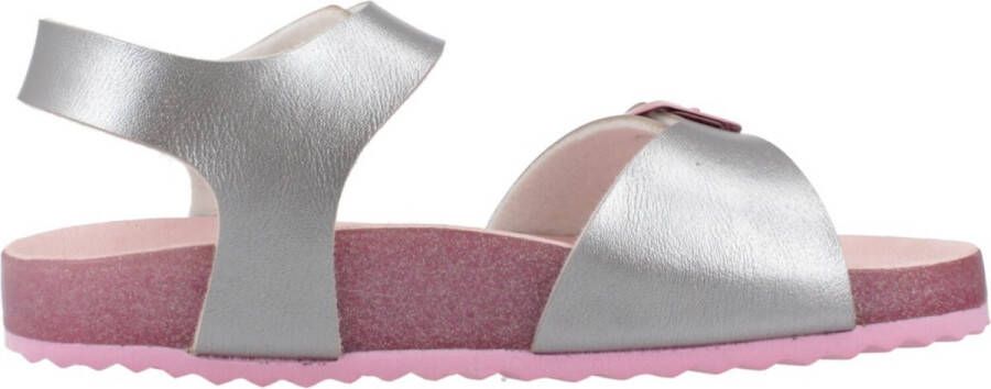 GEOX ADRIEL TIENERS Sandalen ZILVER ROZE