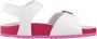 GEOX ADRIEL TIENERS Sandalen WIT FUCHSIA - Thumbnail 1