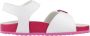 GEOX ADRIEL TIENERS Sandalen WIT FUCHSIA - Thumbnail 4