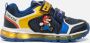 Geox J1644A Android Mario En Luigi Royal Yellow Klittenbandschoenen - Thumbnail 1