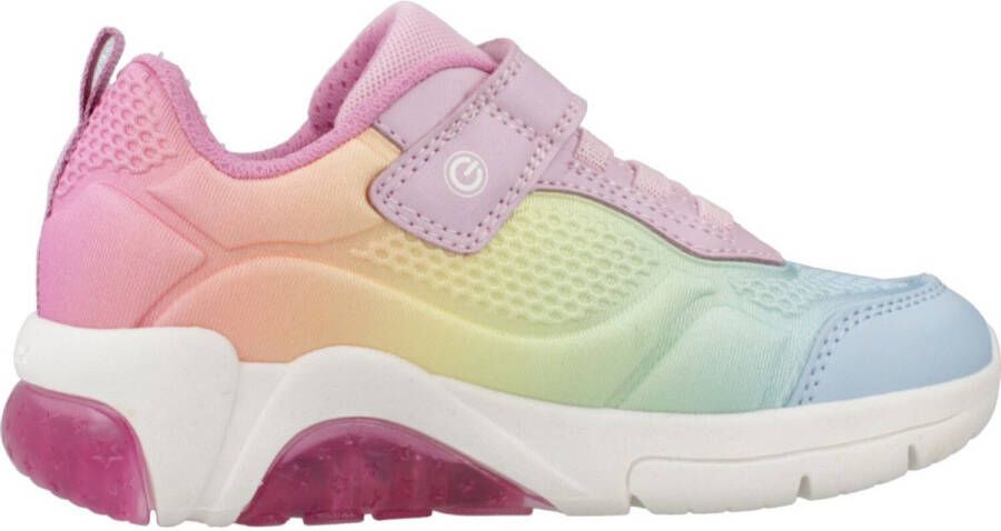GEOX FADINLIGHT MEISJES Sneakers ROZE MULTICOLOR