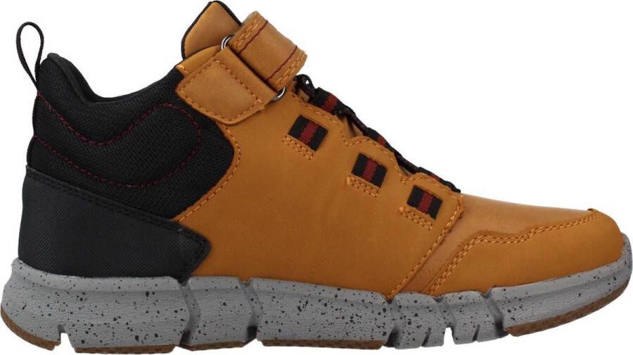 GEOX J Flexyper Laarzen Geel Zwart Kinderen