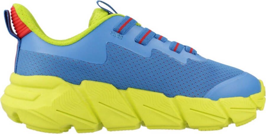 GEOX FLEXYPER FAST TIENERS Sneakers KONINGSBLAUW LIME