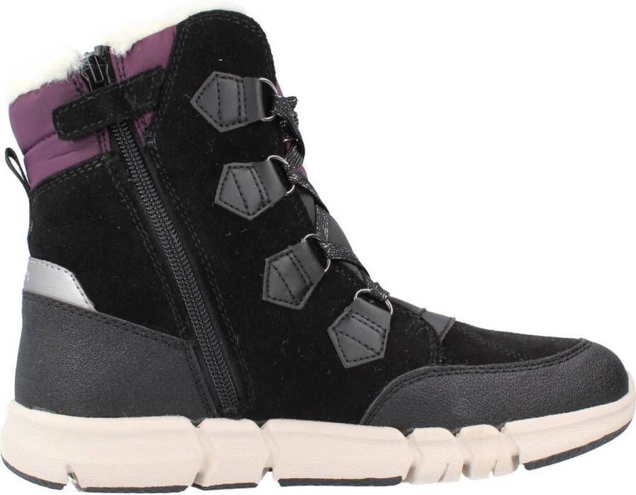 GEOX J FLEXYPER GIRL B AB Zwart