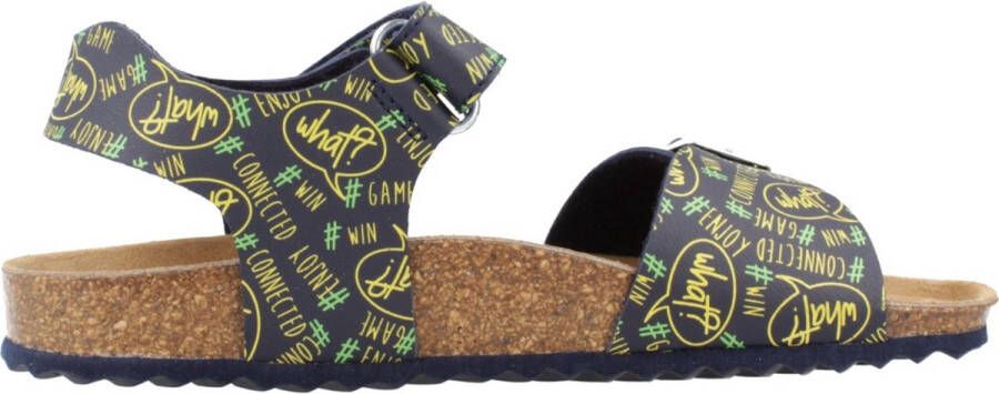 GEOX GHITA JONGENS Sandalen MARINEBLAUW ROOD