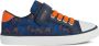 GEOX J GISLI BOY B Sneakers NAVY ORANGE - Thumbnail 1