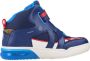 GEOX J GRAYJAY BOY Unisex Sneakers NAVY RED - Thumbnail 4