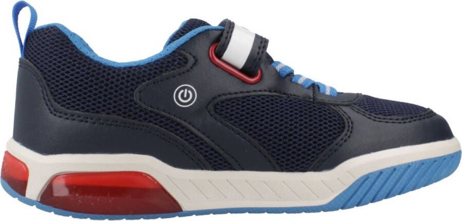 GEOX INEK JONGENS Sneakers MARINEBLAUW LICHTBLAUW