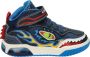 GEOX J Inek sneakers blauw Imitatieleer 82319 Heren - Thumbnail 1