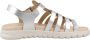 GEOX J S. SOLEIMA G.B METAL.LEA Zilver - Thumbnail 1