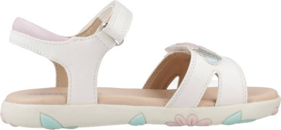 GEOX SANDAAL HAITI MEISJES Sandalen WIT ROZE