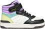 GEOX J WASHIBA GIRL Meisjes Sneakers BLACK MULTICOLOR - Thumbnail 1