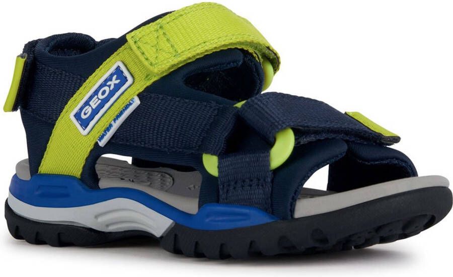GEOX J150RA~~~~~~~~~~~~~~~~~~~~~~~~ JongensSandalenKindersandalen Blauw