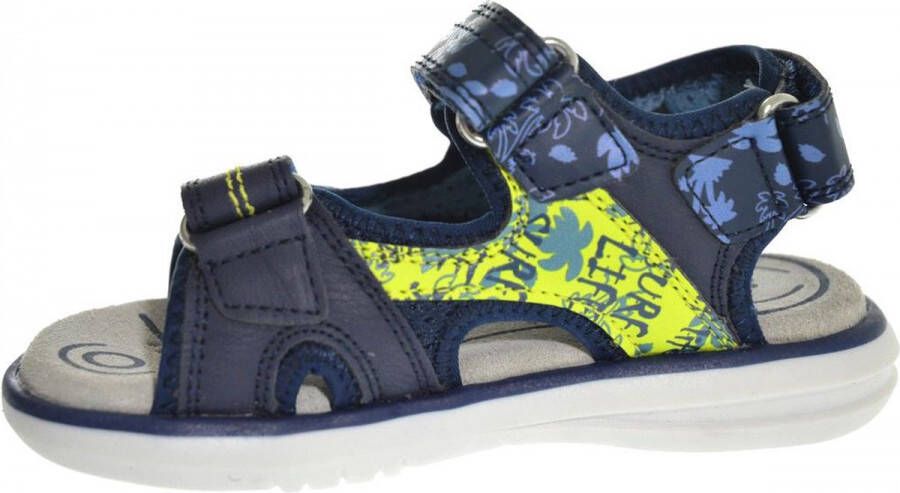 GEOX J15DRD 01504 C0749 navy lime