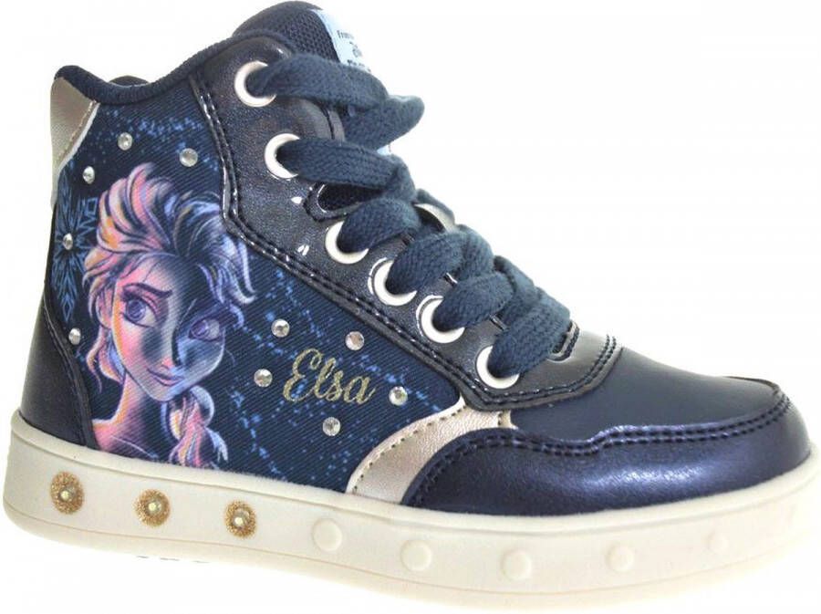 Geox Hoge sportschoenen voor meisjes Skylin Blauw Dames