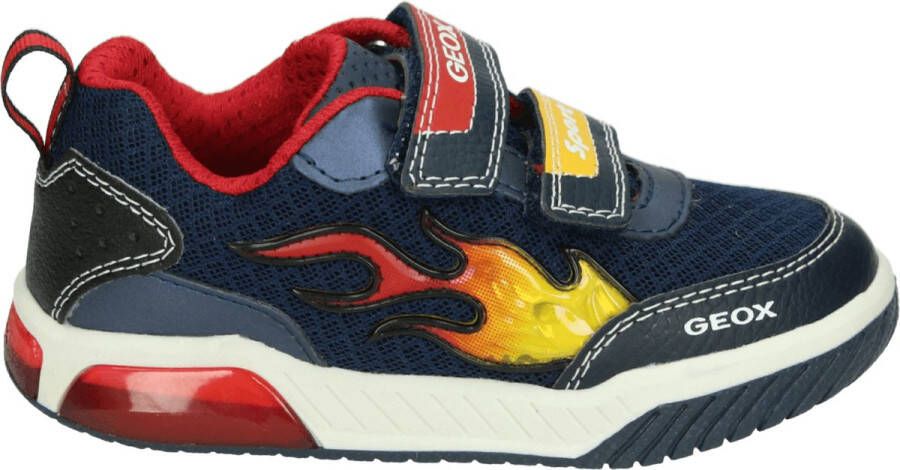 GEOX J Inek Boy jongens sneaker Blauw multi