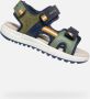 GEOX SANDAAL ALBEN JONGENS Sandalen SALIEGROEN MARINEBLAUW - Thumbnail 1