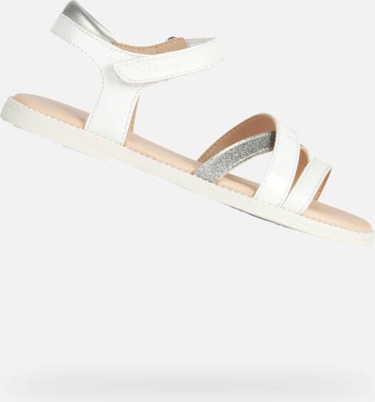 GEOX J5235d00254 Karly Sandalen Wit Jongen