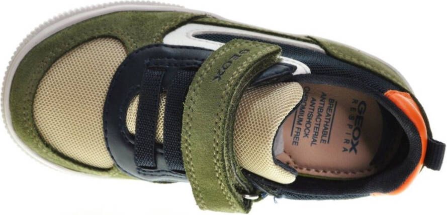 GEOX Khaki Blauwe Groene Sneaker