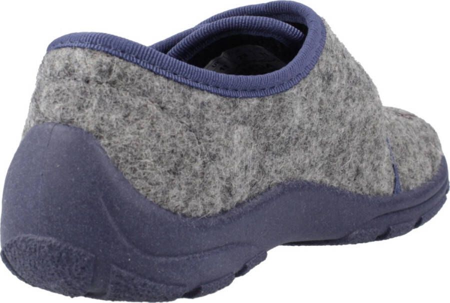 GEOX Grijs Blauw Slippers Huisschoenen Kinderen Jongens Style: J26FQA - Foto 2