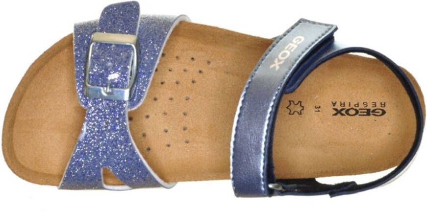 GEOX Kindersandalen Meisjes Blauw Glitter