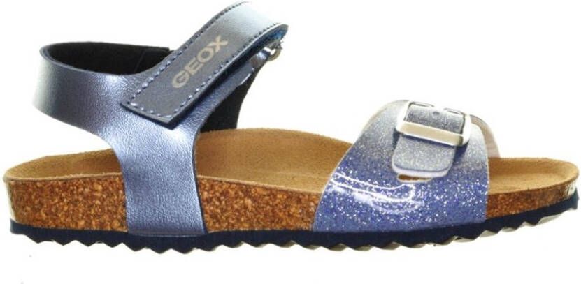 GEOX Kindersandalen Meisjes Blauw Glitter