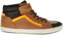 GEOX Kinderschoenen Cognac Zwart - Thumbnail 1