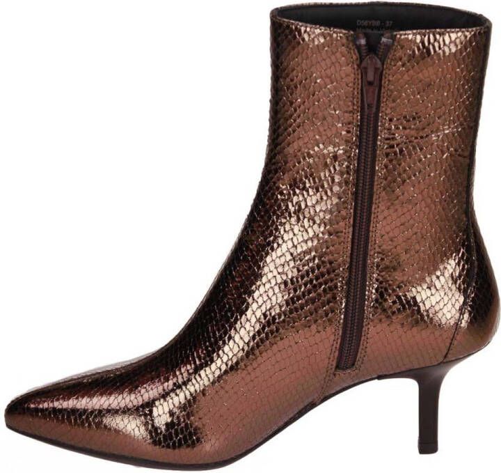 GEOX Kleopy Korte Laars Metallic Bruin