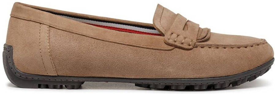 GEOX Kosmopolis + Grip Loafers Bruin Vrouw